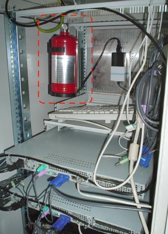 Автономная установка газового пожаротушения АУП-01Ф